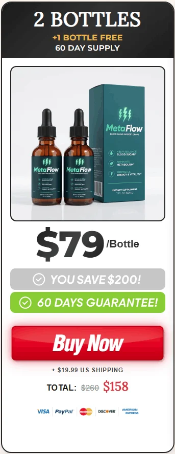 MetaFlow 2 bottle package
