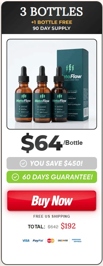 MetaFlow 3 bottle package
